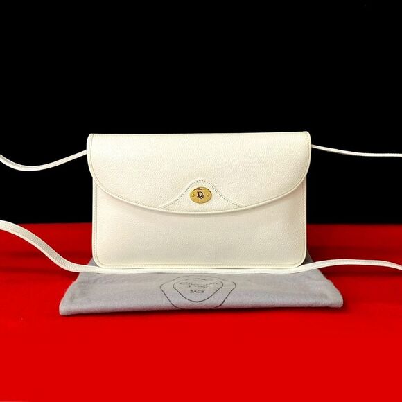 Christian Dior Leather Shoulder Bag - Picture 1 of 8